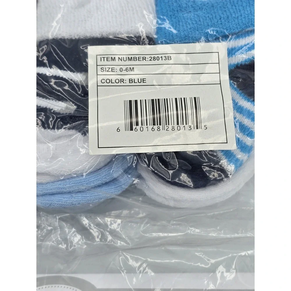 2 Lot Of 8-Pairs Luvable Friends Socks,  Color: Navy Blue Shoes